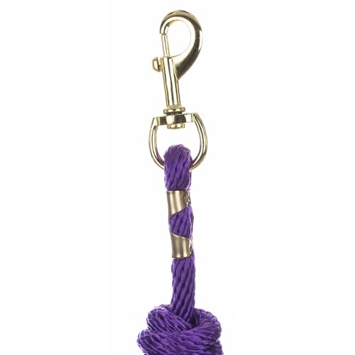 Equinavia Stella 8' Lead Rope with Snap Buckle - Purple - One Size - color: Purple