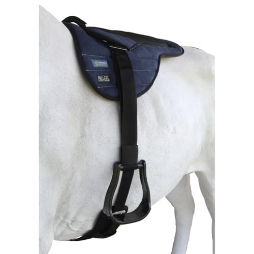 Horse Western Lightweight Neoprene Padded Bareback Saddle Pad 39186 - color: Red, size: Pad: 24" L x 36" W