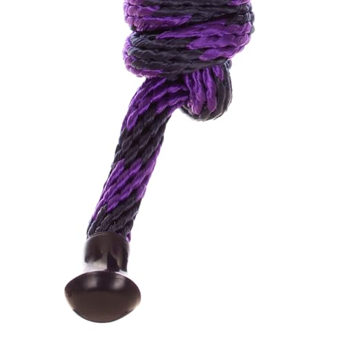 Equinavia Stella 8' Lead Rope with Snap Buckle - Purple/Navy - One Size - color: Purple/Navy