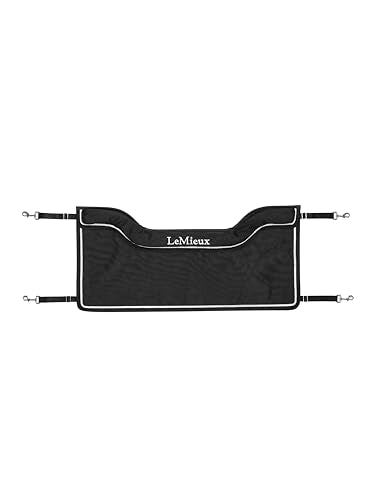 LeMieux Show Stable Guard - Strong and Durable Clips - Padded for Comfort - Black