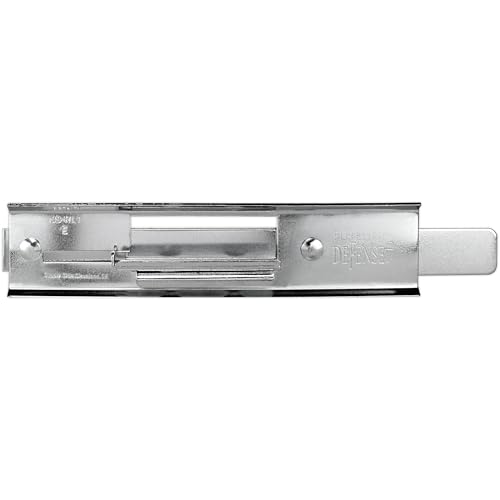 Roll-Lite Original Zinc Platted Latch, 9-1/2" × 2-1/4", 2-Bolt, Universal fit for Flat & Corrugated Doors - size: SS-RL1