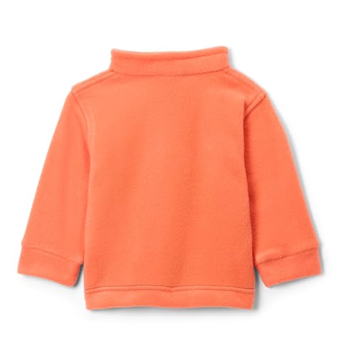Columbia Youth Steens Mountain II Fleece Jacket - color: Zing/Black, size: 3-6 Months