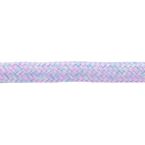 Weaver Equine 10' Horse Cowboy Lead Rope with Brass Snap - color: Light Purple/Light Blue/Light Green