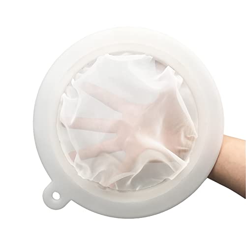 8.4in 80 Mesh Big Nylon Mesh Filter Ultra-Fine Sieve Sediments Strainer PP Frame for Straining Juice,Honey,Tea - color: 80Mesh A