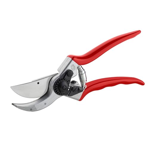 Felco F2 Pruning Shears – 9.25" Swiss-Made Garden Clippers for Professional Pruning | Hand Pruners for Gardening | Garden Tool Cutter with Precision Bypass Blade, Aluminum Body, Replaceable Parts - size: F2 Large Original