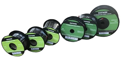Electric 2.5mm 82ft Fence Double Insulated Wire Underground - size: 25meters/82ft, style: 2.5mm
