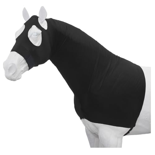 Tough 1 Spandex Mane Stay Hood with Full Zipper - size: Medium