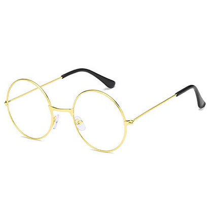 SHARELY SHEEP Newborn Photography Props Baby Boy Girl Photo Shoot Fake Glasses Halloween Santa Cosplay Props Baby Gift - size: Large, style: Gold B