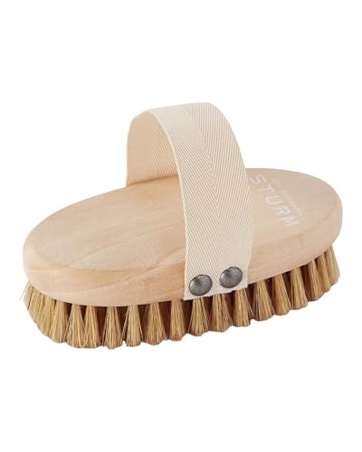 The Body Brush, Soft, Dry Brush for Body Care | Gentle Exfoliation with Natural Bristle Design, Luxury Skincare By Dr. Barbara Sturm : Beauty & Personal Care