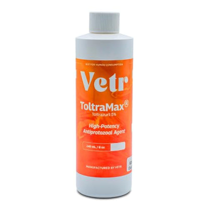 Toltrazuril 5.0% for Horses, Dogs, Cats, 240mL/8.1 Ounce, for Non-Food Chain Animals - size: 5.0% Strength | 240mL/8.1 Ounces