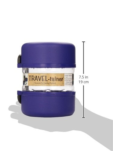 Gamma2 Vittles Vault Travel-Tainer Food Storage Container, Blue, 6 Cups - size: 4 Quart (Single)