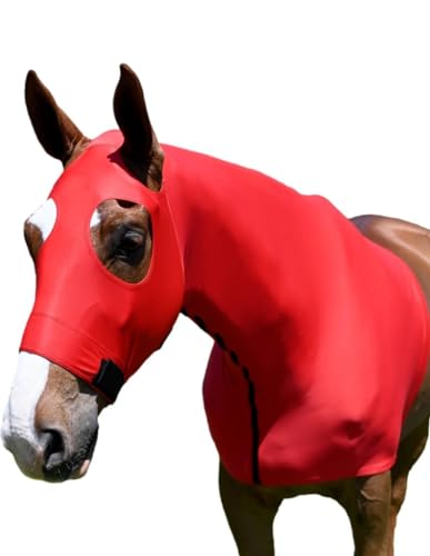 StretchX Full Zipper Slicker Hood M Red - color: Red, size: Medium