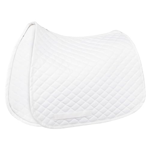 TuffRider Basic All Purpose Horse Riding Saddle Pad - color: White