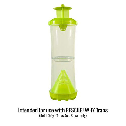 RESCUE! Non-Toxic Wasp, Hornet, Yellowjacket Trap (WHY Trap) Attractant Refill - 2 Week Refill - 3 Pack