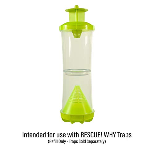 RESCUE! Non-Toxic Wasp, Hornet, Yellowjacket Trap (WHY Trap) Attractant Refill - 2 Week Refill - 9 Pack