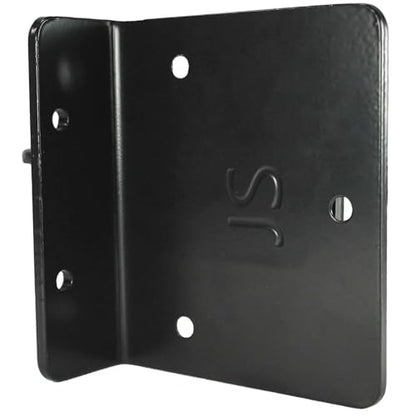 Double Gate Flip Sentry Gate Latch-Flip Latch. Padlocked for Added Security Powder Coated Black & Has Hardware - CASE Qty 6 - size: FLIP / DUMPSTER, style: CASE