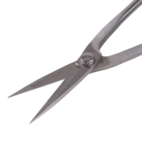 BambooMN 8" Silver Bonsai Trimming Shear - 1 Unit - color: 8" Silver Trimming Shear, size: 1
