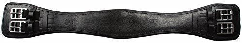Henri de Rivel Triple Covered Stirrup Leathers - color: Black, size: 26