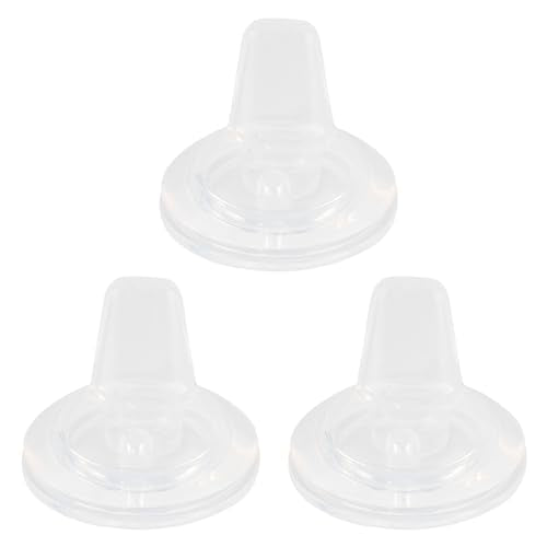 Sippy Cup Nipples for Lansinoh Baby Bottles, Soft 100% Silicone Sippy Spout Nipples, Variable Flow, 6m+, 3 Count - size: 1 Count (Pack of 3)