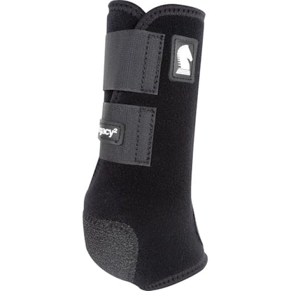 Classic Equine Legacy2 Support Boots, Front (Black, X-Large) - color: Black, size: X-Large