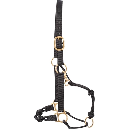 Cashel Nylon Rope Halter, Black