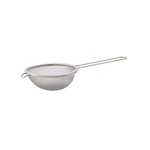 HIC Kitchen Fine Mesh Strainers with Helper Handles, 18/8 Stainless Steel, Includes 1 each 3.75, 6, and 7-Inch Strainer - size: Mesh, Set/3 (3.75, 6, 7-Inch)