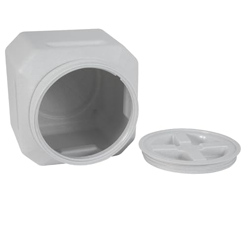 Vittles Vault Airtight Pet Food Storage Container + Scoop, Up to 30lbs - size: 30 Pounds