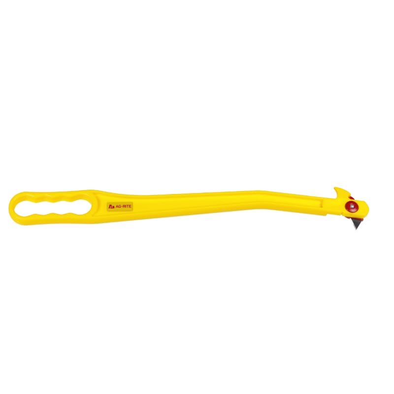 28" HayKnife, Hay Cutter Tool for Net Wrap & Baling Twine (Yellow) - color: Yellow