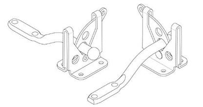 QCAA 304 Stainless Steel Self-Locking Gate Latch, 2-1/8", Made in Taiwan - color: 304 Stainless Steel (2-1/8"), size: 1 Pack