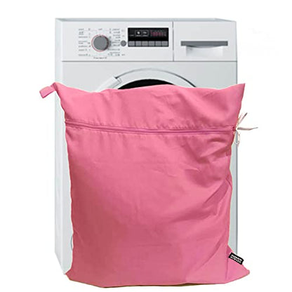 Harrison Howard Pet Washing Bag Dog Cat Horse Hair Laundry Bag for Rug Sheet Boots Pets Laundry Helper Pastel Pink - color: Pastel Pink