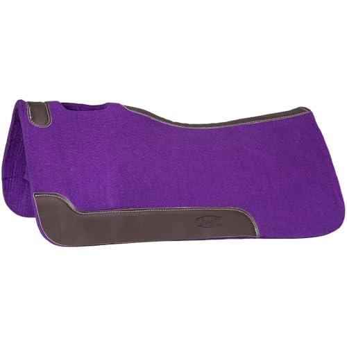 Tough 1 Contour Felt Saddle Pad 32X32 Purple