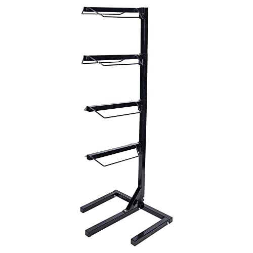 EASY-UP Portable Multi Saddle Racks for Horses | Quick Assembly & Disassembly | Holds English & Western Saddles | Stable & Durable | 5-Year Warranty - size: 4 Tier