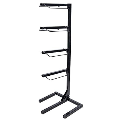 EASY-UP Portable Multi Saddle Racks for Horses | Quick Assembly & Disassembly | Holds English & Western Saddles | Stable & Durable | 5-Year Warranty - size: 4 Tier