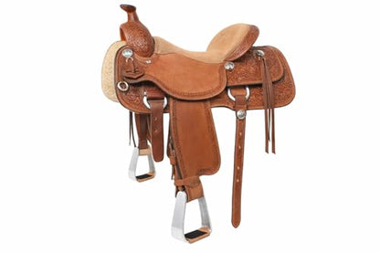 Horse Saddle Stirrups Western Saddle Aluminum Angled Slanted Bell 51223
