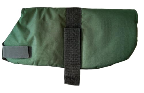 Insulated Kid Coats for Newborn Goats 14" - Dark Green