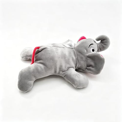 SZCQ Animal Baby Insulated Bottle Bags Milk Bottle Thermal Bag Plush Sleeve Covers Feeder Pouches Storage Cover Milk Pouch Soft Keep Warm Baby Thermal Holder (Grey) - color: Grey