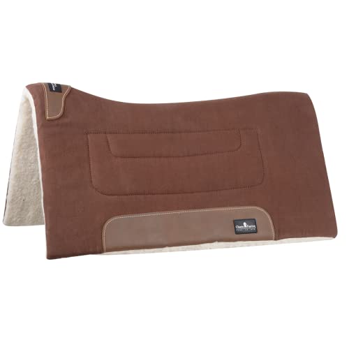 CLASSIC EQUINE Performance Trainer Western Pad - Black - color: Brown