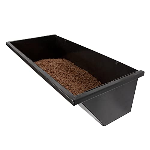 Amish Made in Lancaster PA, Feed Trough - Feed and Water Trough for Horses, Cattle, Pigs, and More - Made in the USA