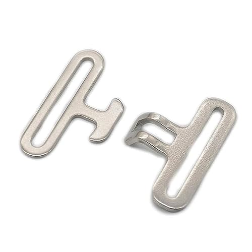 6 Sets - Fast Fix Ring Buckle Cross-Surcingle Clip Replacement Connection Webbing Strap Buckle Style A