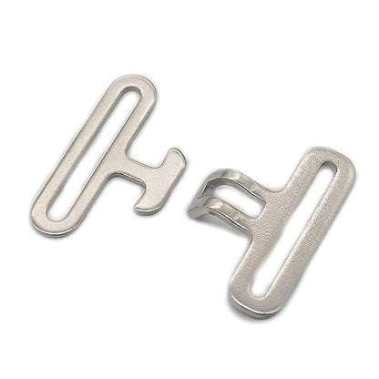 6 Sets - Fast Fix Ring Buckle Cross-Surcingle Clip Replacement Connection Webbing Strap Buckle Style A