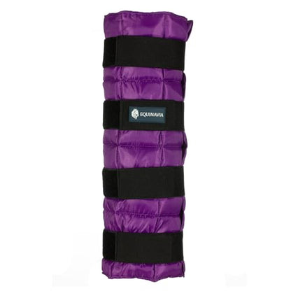 Equinavia Cool Relief Therapy Equine Ice Boots for Horses-Gel Cooling Wraps - color: Purple - Pair