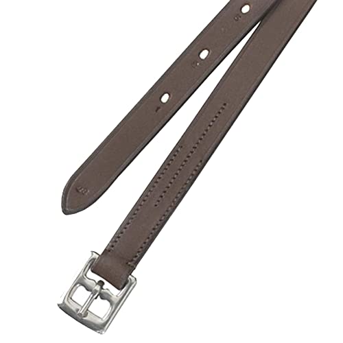 Camelot Child Stirrup Leathers 3/4inX36in Brown