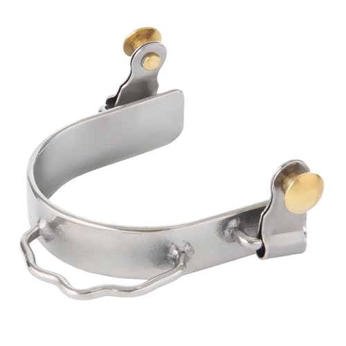 Weaver Leather womens Barrel horse spurs, Silver, Women's US, 1 Pair
