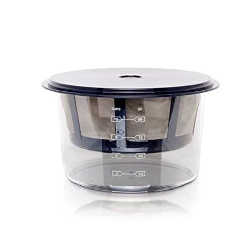 Euro Cuisine GY60 Greek Yogurt Maker with Ultra Fine Mesh Stainless Steel Strainer Basket, BPA Free, Patented Greek Yogurt Strainer, Ideal for Healthy Homemade Yogurt, Dips, and Desserts