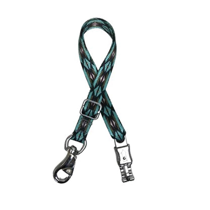 Premium Overlay Adjustable Trailer Ties (Blue Aztec)