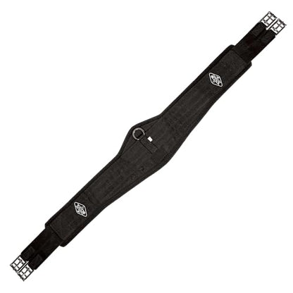Professional's Choice 2XCool Contoured Fit English Horse Girth - color: Black, size: 40"