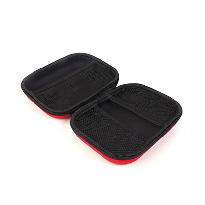 First Aid Hard Case Empty, First Aid Hard Case First Aid EVA Hard Red Medical Bag for Home Health First Emergency Responder Camping Outdoors (Red) - color: Red