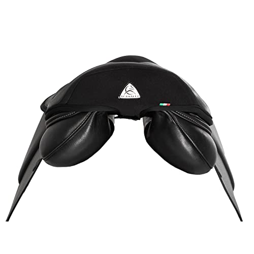 ACAVALLO Seat Saver Jump Gel Out 10mm Gel Thickness - color: Black, size: Large