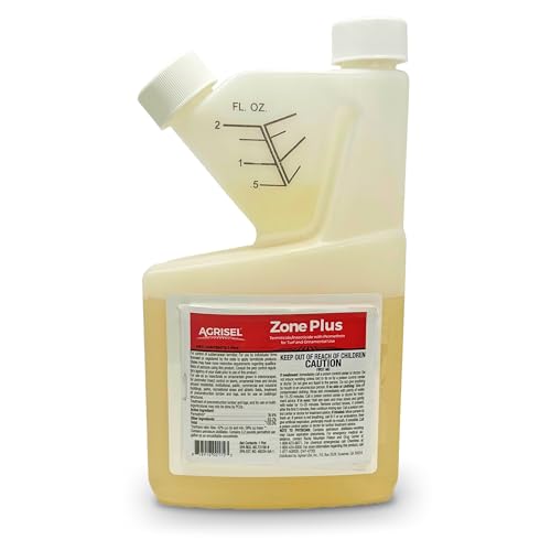 Agrisel Zone Plus Insect & Pest Control, Eco-Friendly, 16 Ounce | Broad Spectrum, for Indoor & Outdoor, Effective Against 100 Pests - size: 16 Fl Oz (Pack of 1)