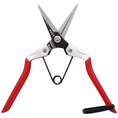 Zenport H309 Deluxe Thinning Shear, 2 Inch Carbon Steel Blades, Red